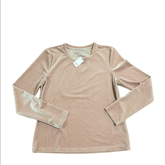 Tops - Gap Velvet petite top women’s
